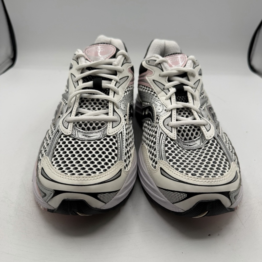 Saucony OG ProGrid Omni 9 Shoes Mens Sz 12 White Silver Pink Sneakers S70739-16 - Picture 3 of 10